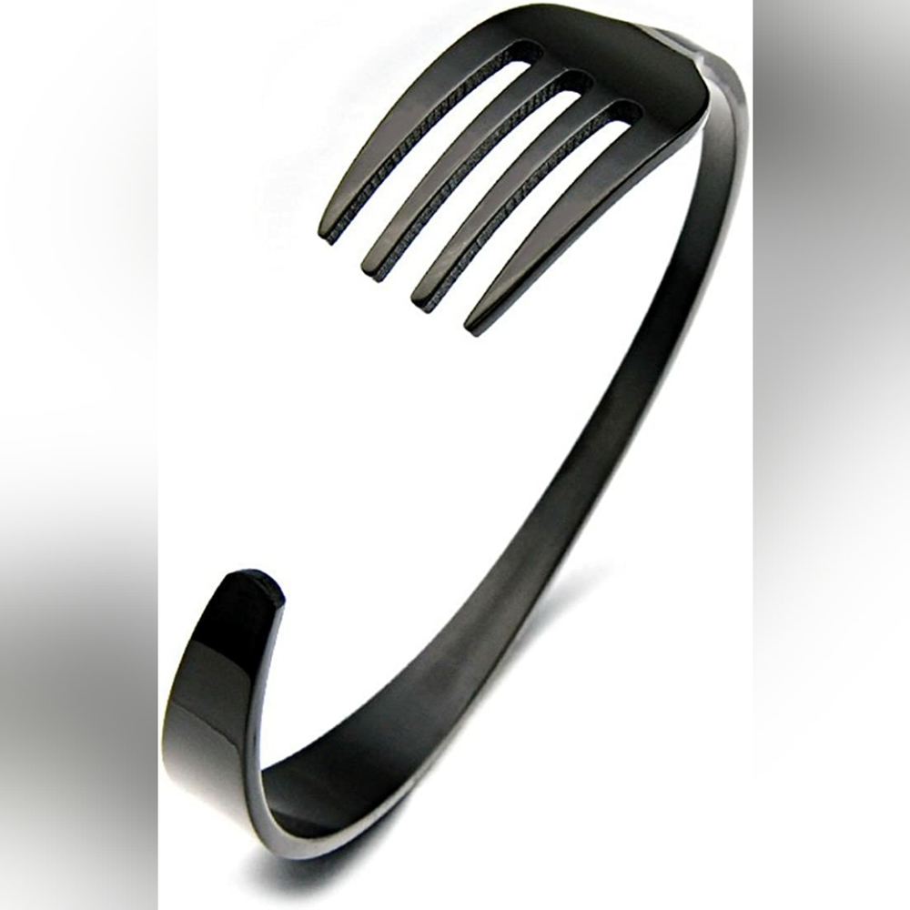Vegan Fork Bracelet / Cuff